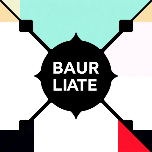 minimalist design, Bauhaus influence, vibrant colors, geometric shapes, modern typography, dynamic symmetry, vector graphics, clean lines, branding iconography, contemporary style, balanced composition, aesthetic appeal, simplicity and elegance, innovative visual identity, artistic symbolism, brand essence, sleek and modern, contemporary branding