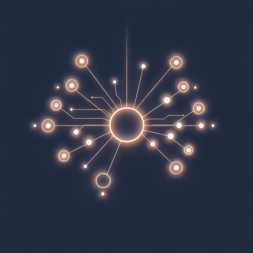 abstract representation, minimalist design, AI mind maps, light mode, symbolic expression, futuristic aesthetics, clean lines, bright palette, modern technology, conceptual art, innovative symbolism, dynamic flow, ethereal glow, harmony and balance, abstract shapes, tech-influenced creativity, digital symbolism, subtle gradients, visual metaphors, cognitive exploration