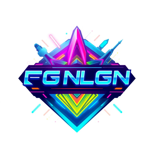 futuristic logo, dynamic composition, high-tech elements, vibrant colors, creative innovation, modern typography, sleek design, neon accents, playful geometry, imaginative creators, collaborative spirit, energetic mood, digital canvas, abstract forms, interactive storytelling, community-driven, artistic expression, technological advancement, visionary creators