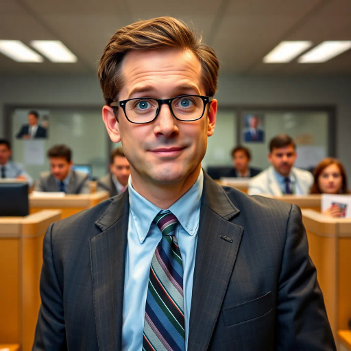 the office TV show, michael scott, ironic humor, workplace satire, comedic elements, pop culture references, 21st-century television, vibrant color palette, character-driven narrative, exaggerated facial expressions, quirky personalities, improvisational dialogue, documentary-style cinematography, mockumentary genre, office environment, cubicles, paper company, light-hearted tone, socially awkward moments, relatable characters, ensemble cast, classic sitcom influence, witty banter, subtle irony, mundane setting, satirical storytelling, relatable humor, quick-paced editing, contemporary office culture