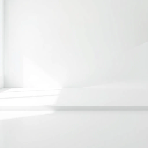 pristine simplicity, purity, minimalist design, contemporary elegance, celestial whiteness, immaculate surfaces, serene ambiance, crisp lines, ethereal light, modernism, smooth textures, subtle gradients, reflective surfaces, airy composition, calm atmosphere, delicate balance, transcendental beauty, zen-like tranquility