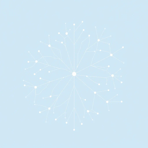 minimalist geometry, abstract forms, neural pathways, mind mapping, abstract representation, edward tufte, swiss design, bauhaus influence, futurism, minimalism, symmetry, subtle gradients, soft lighting, Claude Monet color palette, blue and white palette, clean lines, vector graphics, sleek elegance, futuristic symbolism, cerebral structures, inventive symbology, dynamic balance, modernist elegance, delicate textures, contemporary design ethos, algorithmic patterns, interconnected symbols, symbolic abstraction, airy composition, light mode emphasis, ethereal glow, symbolic representation, AI mind maps, smooth textures, intelligence visualization, inventive visual language, artistic metaphors, balance composition, mental landscapes, data flow, digital simplicity