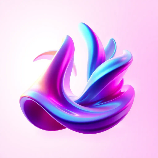 abstract form, futuristic essence, vibrant hues, glossy textures, digital rendering, conceptual abstraction, cosmic influence, dynamic movement, symbol of potential, energetic flow, soft gradients, ethereal presence, dimensional layers, algorithmic design, virtual aura, neon accents, contemporary manifestation, virtual ambiance, infinite possibilities