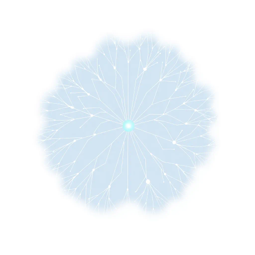 minimalist geometry, abstract forms, neural pathways, mind mapping, edward tufte, swiss design, bauhaus, symmetry, subtle gradients, soft lighting, modern aesthetics, blue and white palette, clean lines, vector graphics, futuristic symbolism, minimalist abstraction, digital simplicity, cerebral networks, information flow, dynamic balance, sleek elegance, inventive visual language, contemporary design ethos