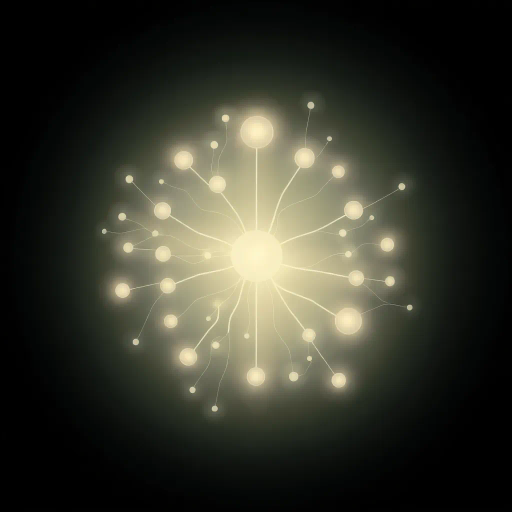 abstract representation, simplistic forms, ethereal glow, conceptual iconography, Bauhaus influence, futurism, minimalism, Claude Monet color palette, symbolic abstraction, soft gradients, modernist elegance, subdued hues, cerebral structures, inventive symbology, light mode emphasis, algorithmic patterns, abstract mind mapping, airy composition, delicate textures, whimsical essence, artistic metaphors, AI mind maps, symbolic representation, ethereal lightness, minimalist design, abstract geometry, monochrome palette, clean lines, balanced composition, dynamic shapes, interconnected symbols, neural network pattern, smooth textures, intelligence visualization, innovative design, mental landscapes, data flow