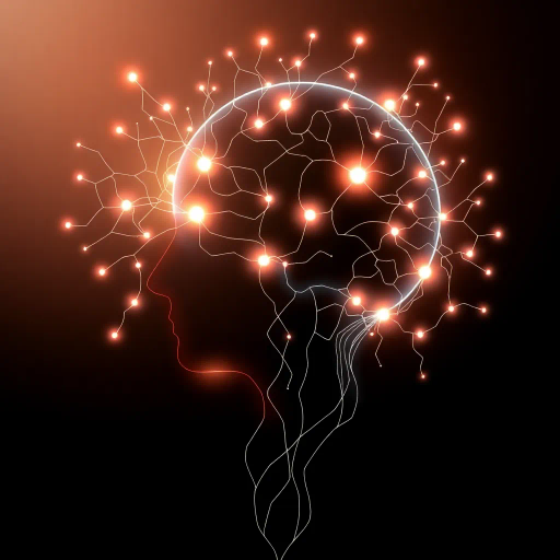 abstract thought, neural networks, minimalist aesthetics, bright palette, symbolic representation, futuristic design, elegant symmetry, luminous highlights, fluid lines, Bauhaus influence, ethereal glow, visual metaphor, cognitive construct, conceptual visualization