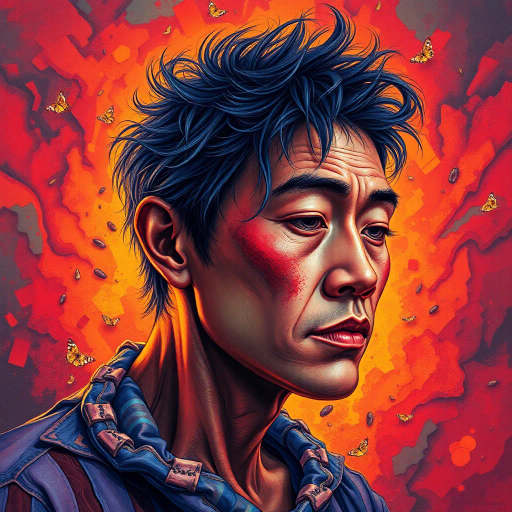 hyper-realistic, illustration, vibrant colors, detailed textures, dynamic composition, soft lighting, realism, contemporary art, Rembrandt lighting, surreal elements, detailed textures, emotive expression, intricate line work, photographic realism, balanced composition, vivid imagination, realism techniques, artistic intent, detailed portrayal, geometric balance, cultural nuances, emotional depth