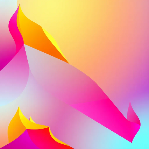 minimalistic design, geometric shapes, vibrant colors, soft gradients, angular forms, polygonal abstraction, abstract flames, warm palette, glowing effects, simplified forms, modern aesthetics, flat shading, contrasting hues, visual balance, dynamic composition, contemporary art, clean lines, symbolic warmth, ethereal glow, luminous intensity, stylized representation, Bauhaus influence, warmth and light, intense hues, harmonious interaction, space and balance, elegance in simplicity