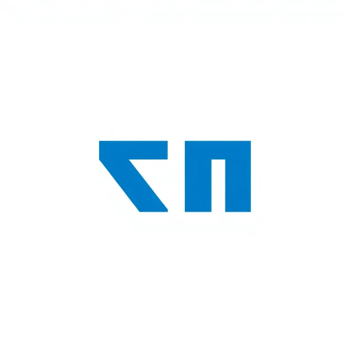 minimal M logo, perspective convergence, depth, hierarchy, solid indigo blue, geometric structure, modern tech design, clean lines, symmetry, contemporary aesthetics, spatial innovation, futurism, precision, abstraction, innovative branding, structural elegance, two vertical strokes, balance, futuristic approach, sleek elegance, simplicity, innovation, dynamic form, visual impact, Bauhaus influences, flat vector illustration, white background