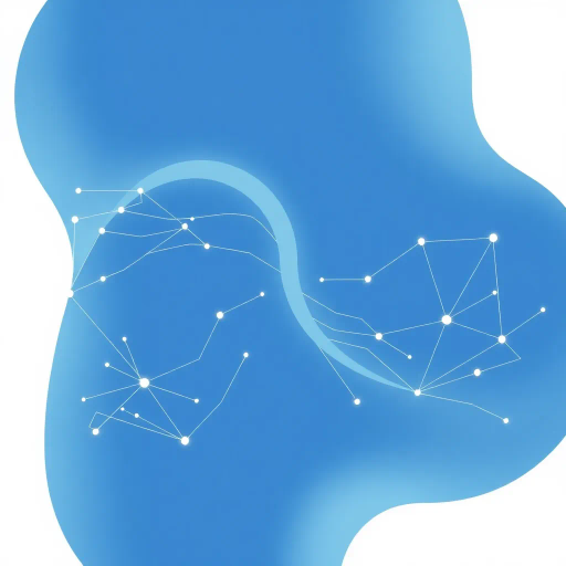 minimalist geometry, abstract forms, neural pathways, cerebral networks, information flow, Edward Tufte, Swiss design, Bauhaus influence, symmetry, subtle gradients, soft lighting, modern aesthetics, blue and white palette, clean lines, vector graphics, futuristic symbolism, digital simplicity, dynamic balance, sleek elegance, inventive visual language, contemporary design ethos, ethereal glow, conceptual iconography, Claude Monet color palette, symbolic abstraction, subdued hues, cerebral structures, algorithmic patterns, airy composition, delicate textures, whimsical essence, artistic metaphors, AI mind maps, interconnected symbols, neural network pattern, intelligence visualization, innovative design, mental landscapes, data flow, smooth textures