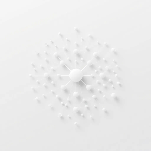 abstract concept, AI mind maps, symbolic representation, ethereal lightness, minimalist design, abstract geometry, modernist influences, Bauhaus style, monochrome palette, clean lines, balanced composition, dynamic shapes, futurism, interconnected symbols, neural network pattern, smooth textures, intelligence visualization, innovative design, mental landscapes, data flow