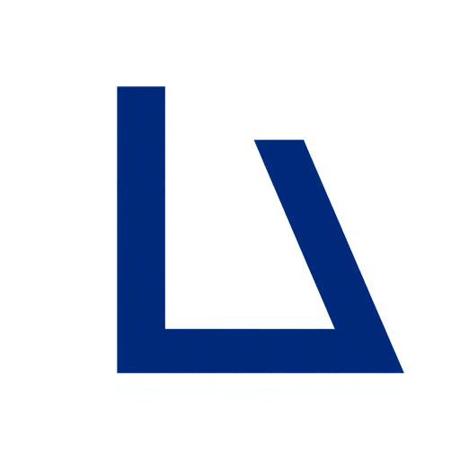 ultra minimal design, geometric precision, bold angled strokes, clean and precise geometric M, solid indigo #3D63DD, vector graphic precision, pure form, minimalistic expression, white background contrast, Bauhaus influence, modernist clarity, abstract reduction, symmetry and balance, contemporary simplicity, visual impact, flat color fields, mathematical geometry, abstraction in typography, artistic symbolism