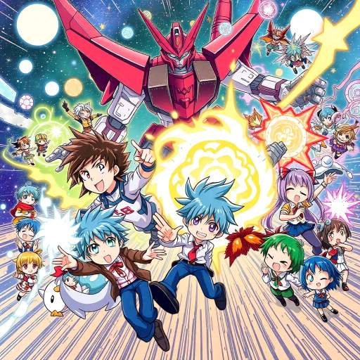 vibrant colors, dynamic movement, Japanese animation, manga, expressive characters, cel shading, fantastical worlds, action-packed scenes, emotional storytelling, whimsical art style, exaggerated features, kawaii aesthetic, magical powers, mecha, chibi characters, shonen, shojo, seinen, josei, otaku culture, cosplay, giant robots, moe, kemonomimi, school settings, supernatural creatures, epic battles, intricate character designs, unique hairstyles, comedic moments, friendship, romance, coming-of-age stories, iconic visual tropes, Tezuka influence, contemporary flair, cultural symbolism, Studio Ghibli references, celestial themes, Mecha dynamics, Utagawa Kuniyoshi inspiration, Akira homage, Ukiyo-e textures, dynamic panel composition, vibrant shadowing, pastel gradients, visual storytelling, nostalgic ambiance, thematic depth, emotionality