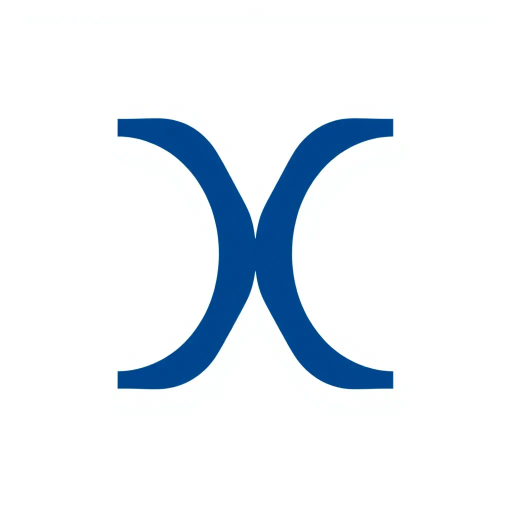 minimal M logo, perspective convergence, depth, hierarchy, solid indigo blue, geometric structure, modern tech design, flat vector illustration, white background, Bauhaus influences, clean lines, symmetry, contemporary aesthetics, spatial innovation, futurism, precision, abstraction, innovative branding, structural elegance, simplicity, dynamic form, visual impact, sleek elegance, visual harmony, balanced composition, spatial depth, technological sophistication, digital futurism, modernist aesthetic, avant-garde, high-tech minimalism, futuristic elegance, dynamic structure, innovative geometry