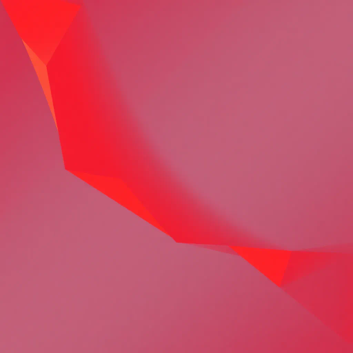 geometric flames, angular design, abstract fire, vibrant red hues, crisp edges, minimalist interpretation, polygonal aesthetic, dynamic composition, warm glow, triadic color scheme, contemporary digital art, layered textures, immersive heat, simplistic complexity, radiant energy, light refraction, sharp faceting, modern abstraction, creative geometry