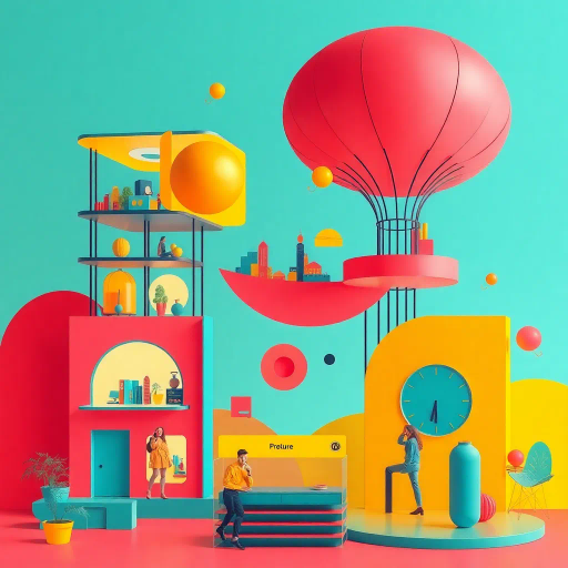 inventive showcase, imaginative assembly, creators unveiling, whimsical presentation, contemporary design, clean aesthetics, dynamic layout, vibrant hues, Bauhaus influence, crisp lines, creative exploration, modern typography, interactive experience, innovative spirit, collaborative enthusiasm, vibrant multimedia, futuristic vision, eclectic mix, bold expression, high-tech elements, vibrant community, storytelling, creative energy, conceptual, artistic synergy