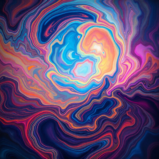 vibrant spectrum, abstract expressionism, Salvador Dali, surreal dreamscapes, fluid dynamics, contemporary aesthetics, luminescent glow, soft gradients, emotional resonance, ethereal atmospheres, infinite loop, chromatic symphony, distorted reality, otherworldly panorama, intricate textures, dynamic equilibrium, cultural fusion, psychological depth, time distortion, boundary exploration, enigmatic forms