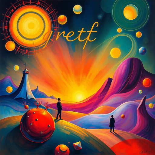 greeting, expression, surrealism, Salvador Dalí, vivid colors, dreamlike atmosphere, whimsical elements, modernist influence, abstract forms, human connection, ethereal glow, imaginative landscape, playful composition, vibrant energy, expressive lighting, contemporary techniques, emotional resonance, depth and contrast, dynamic interaction, art nouveau, optimistic tone, René Magritte, Cubist hints, metaphysical depth, chromatic harmony, introspective journey, flowing textures, subtle symbolism, organic shapes, existential exploration, light-infused space