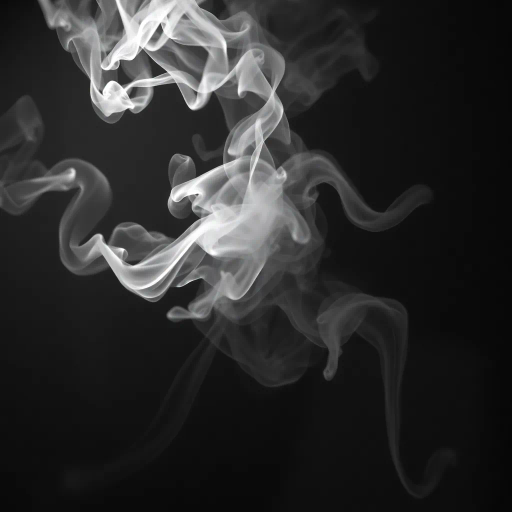 ethereal smoke, twisting tendrils, mystic ambiance, chiaroscuro lighting, Beksinski influence, dynamic movement, surreal essence, billowing clouds, vaporous shapes, monochromatic palette, haunting beauty, ephemeral tendrils, spectral illusion, fluid motion, dreamlike quality, abstract composition, intricate swirls, atmospheric depth, impressionist textures, contemporary interpretation