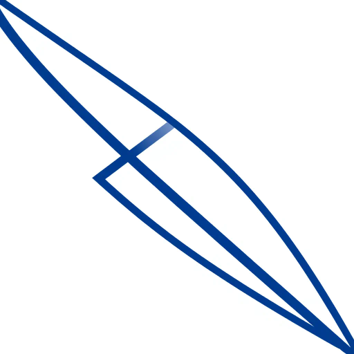 ultra minimal, geometric abstraction, bold angles, clean intersecting lines, solid indigo #3D63DD, vector precision, stark white background, pure letterform, negative space balance, modernist design, Bauhaus influence, emphasis on simplicity, flat color aesthetic, abstract typography, dynamic symmetry, minimalist elegance, spatial harmony, visual contrast, precision alignment, pure form