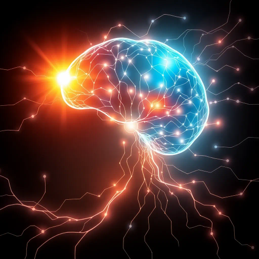 abstract thought, neural networks, minimalist aesthetics, bright palette, symbolic representation, futuristic design, elegant symmetry, luminous highlights, fluid lines, Bauhaus influence, ethereal glow, visual metaphor, cognitive construct, conceptual visualization