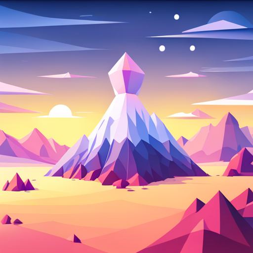 geometric shapes, angular, low-poly, vector graphics, minimalistic, cute, robot, toy-like, bright, pastel colors, no shading, wireframe, 8-bit design