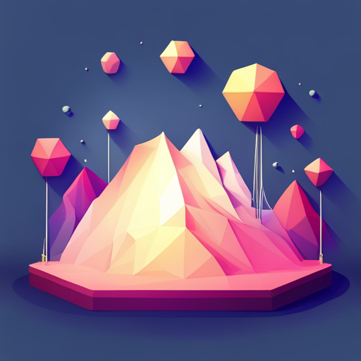 minimalist, geometric shapes, low polygon count, antenna, technology, simplicity