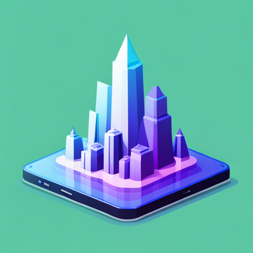 low-poly, news, AI, signal, app icon, geometric shapes, technology, digital art, digital media, triangular, modernism, minimalist, data visualisation, computer graphics, futuristic, digital code, pixelation