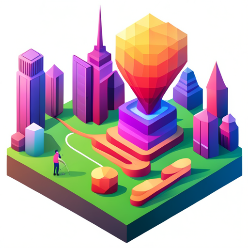 isometric perspective, geometric shapes, plastic texture, bot, app icon, mascot, low polygon count, bright colors, futuristic design