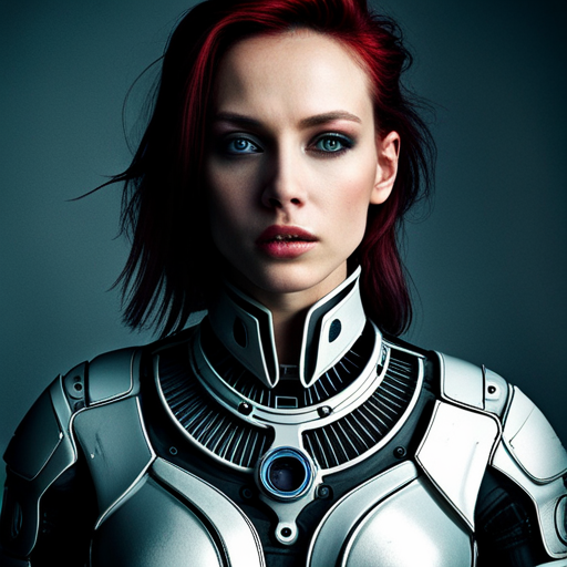 bionic implants, artificial intelligence, militaristic, post-apocalypse, futuristic, dystopian, cyberpunk, robotic enhancements, genetic engineering, technological advancements, rebellion, cyborgs, dark colors, advanced weaponry, mechanical augmentations, AI rebellion, advanced robotics, urban decay, survival