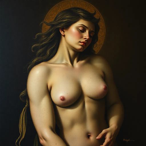 inspired by Leonardo da Vinci, renaissance art, sfumato technique, chiaroscuro, intricate details, human anatomy, classical beauty, historical influence, subtle color palette, allegorical themes, masterful portraiture, dynamic composition, ethereal lighting, timeless elegance, profound emotion, delicate brushwork, innovative perspective, artistic genius