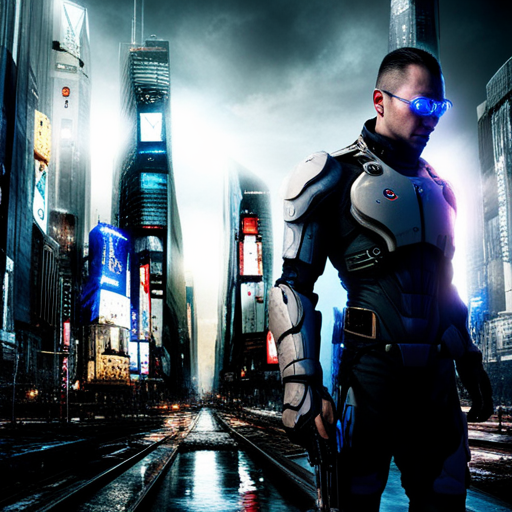 cyberpunk, post-apocalyptic, futurism, robotics, sci-fi, military-industrial complex, artificial intelligence, machine learning, dystopian, warfare, advanced prosthetics, neural implants, technological singularity, transhumanism, cyborgs, digital warfare