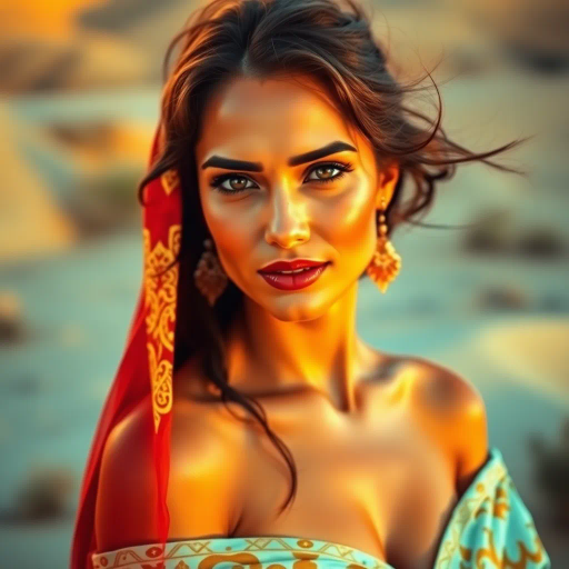 Arab, professional, business attire, elegance, sophistication, vibrant lighting, modern office, dynamic composition, rich details, Middle Eastern cultural elements, reflective surfaces, chiaroscuro, confident pose, realistic skin tones, emotional depth, warm color palette, depth of field, intricate patterns, luxurious textures, professional environment, empowerment, graceful silhouette, contemporary setting, harmonious balance, movement captured, modern-day scenario, poised and composed, intellectual atmosphere