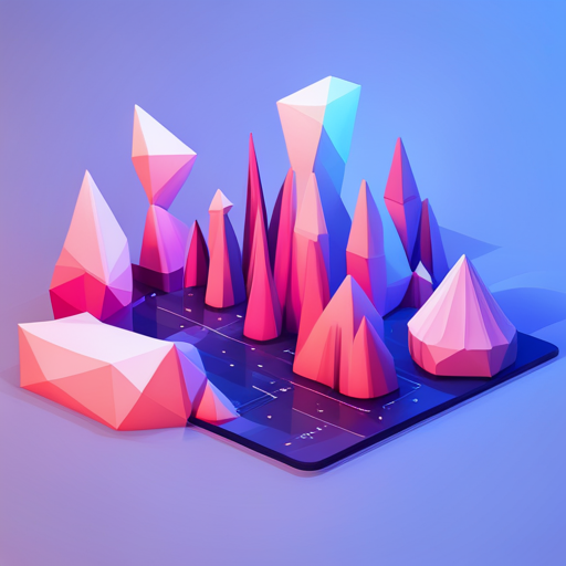 Low-Poly, News, Artificial Intelligence, Signal, Geometric Shapes, Technology