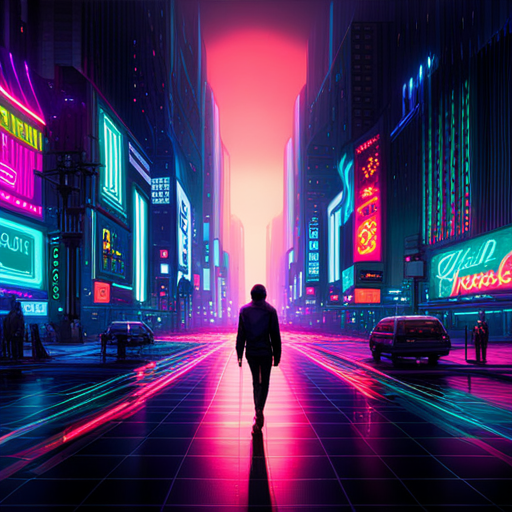 retro-futuristic, arcade-culture, cyberpunk, neon-lights, glitch-art, procedural-generation, sci-fi dystopia, electric sparks, pixelated universe, immersive gameplay
