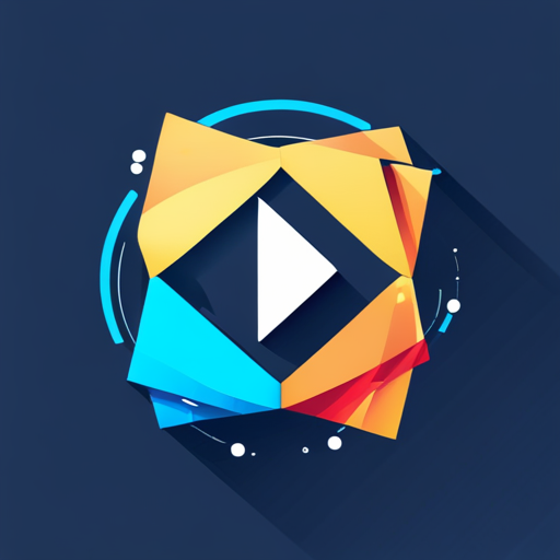 polygonal, geometric, shapes, futuristic, technology, artificial intelligence, audio, video, news update, signal, broadcast, app icon, mobile device, interface design
