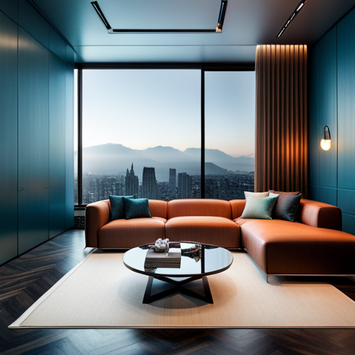 futuristic design, minimalism, monochromatic palette, metallic textures, iridescence, expert craftsmanship, RGB color scheme, innovation, contemporary aesthetics
