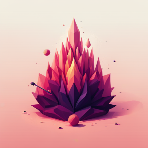 Vector graphics, geometric shapes, abstract forms, digital artwork, generative design, exploration, 3D modeling, minimalism, flat design, low-poly aesthetics