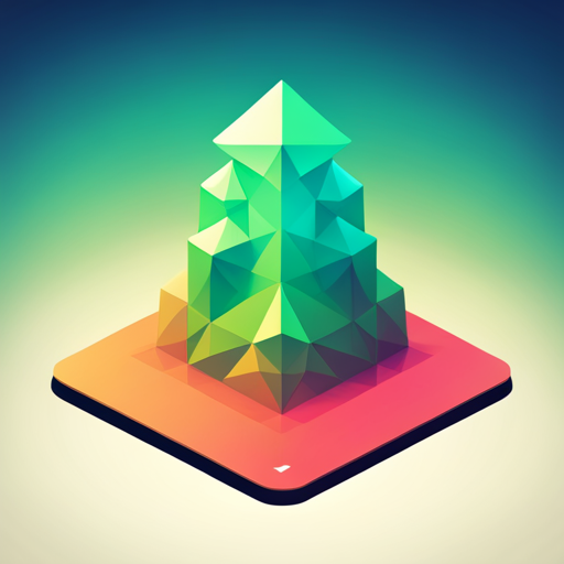 low poly, vector art, signal, digital noise, app icon, dribbble