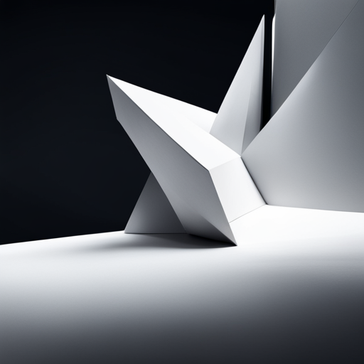 bold, futuristic, geometric shapes, negative space, minimalism, monochrome, sans-serif typography, dynamic composition
