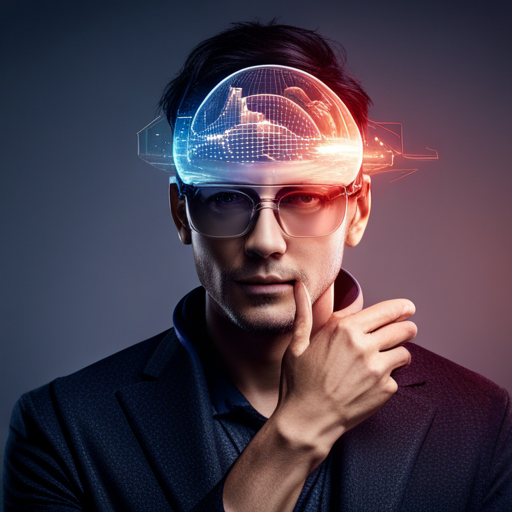 futuristic interface design, artificial intelligence, virtual reality, advanced information technology, cybernetic enhancements, technological progress, digital disruption, immersive experiences, data visualization