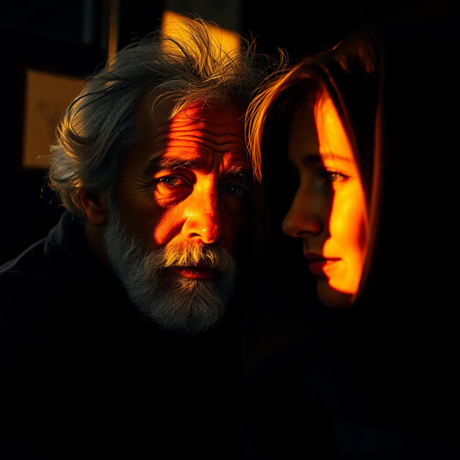 hyper-realism, photojournalism, vivid detail, Rembrandt lighting, golden hour, atmospheric, candid moments, emotional depth, textured surfaces, chiaroscuro, vibrant colors, documentary style, intimate compositions, natural elements, high dynamic range, human expressions, cultural stories, life captured, dynamic perspectives, play of shadows, visual storytelling, timeless narrative, historical influence, analog lens, authentic scenes