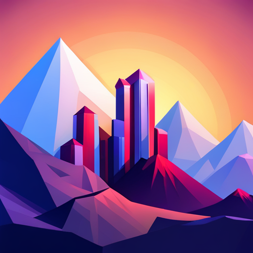 low-poly, news, artificial intelligence, signal, application icon, graphic design, geometric shapes, flat design, 3D modeling, technology, digital art