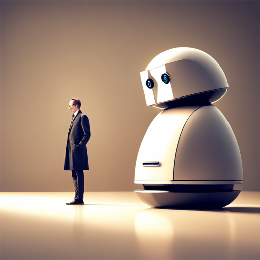 minimalist, geometric, robot, sculpture, cuteness, simplicity, white space, light sources, texture