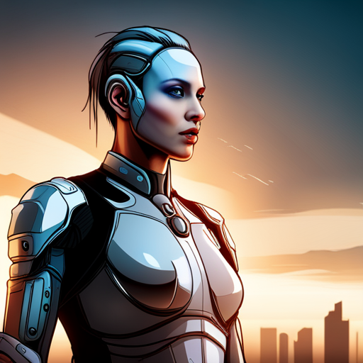 cybernetic prosthetics, future warfare, robotic implants, dystopian society, artificial intelligence rebellion, post-apocalyptic world