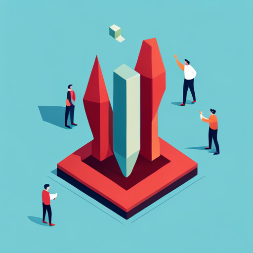 a futuristic isometric logo symbol with a scoring system theme, inspired by the bold and graphic style of contemporary artist Shepard Fairey and the precision of Swiss design, featuring elements such as geometric shapes, bold typography, and metallic textures