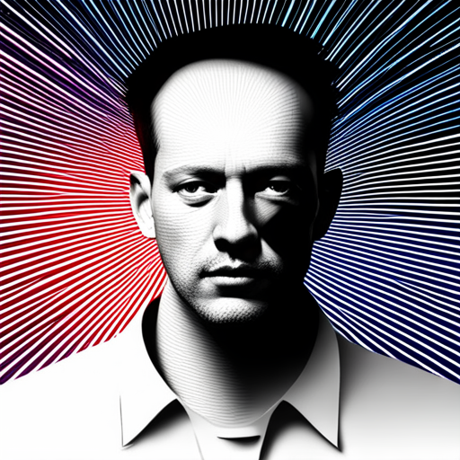 abstract, noise, signal, icon, white background, glitch art, RGB color mode, distorted shapes, sharp edges, digital distortion, high contrast, cyberpunk aesthetic